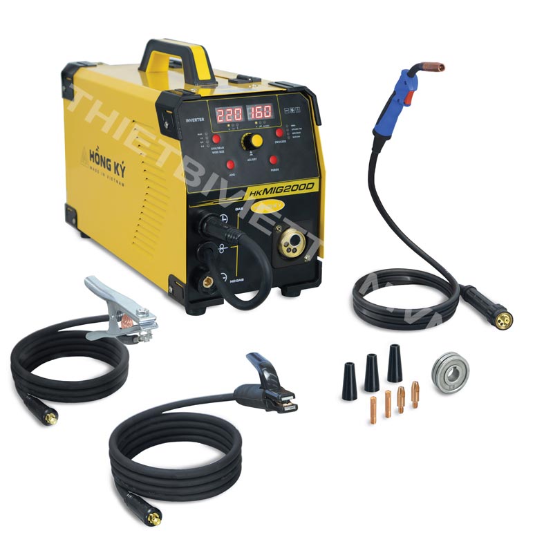 Máy hàn không dùng khí Hồng ký HK MIG 200D Máy hàn không dùng khí Hồng ký HK MIG 200D