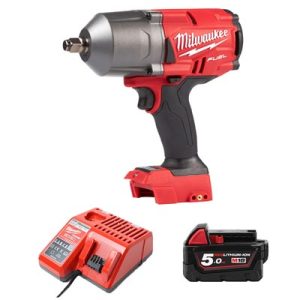 Red Combo Tháng 7 - Máy siết bu lông M18 FHIWF12-0X Tặng Pin 18V/5.0Ah M18B5 + Bộ Sạc M12-18C